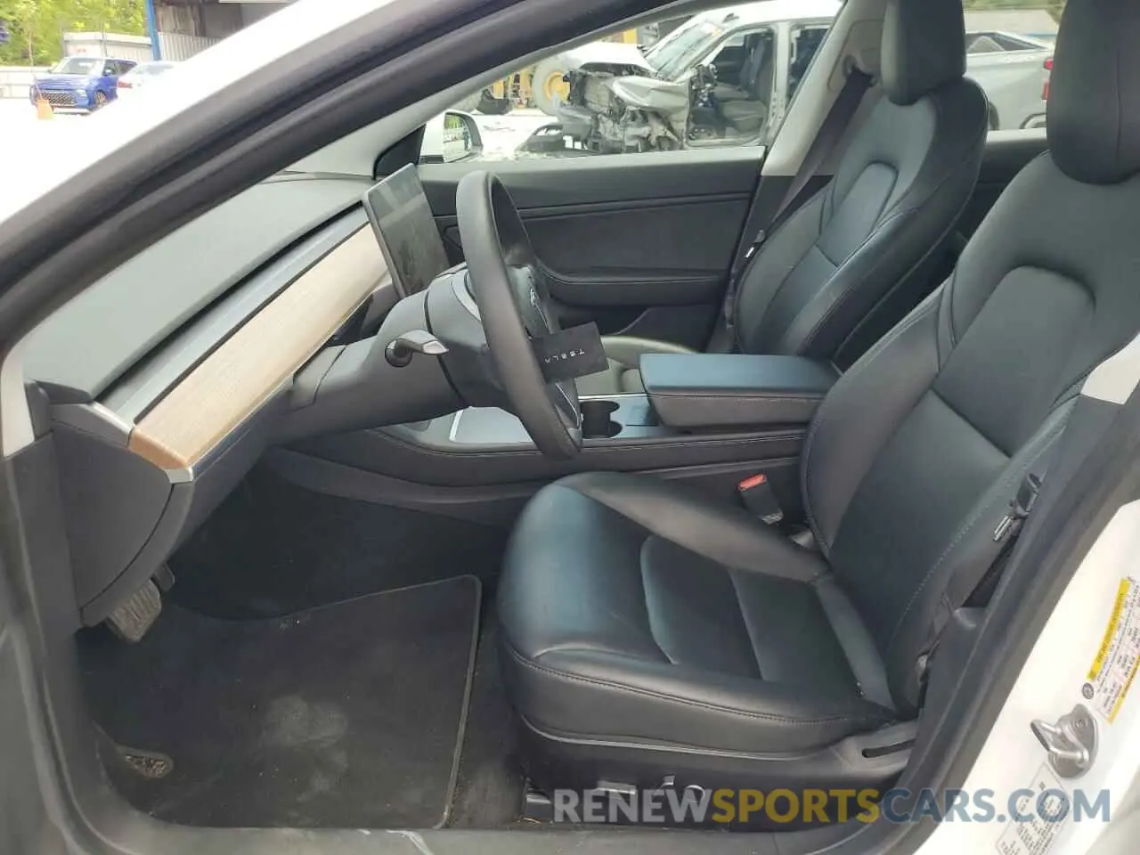 7 Photograph of a damaged car 5YJ3E1EB7MF850472 TESLA MODEL 3 2021