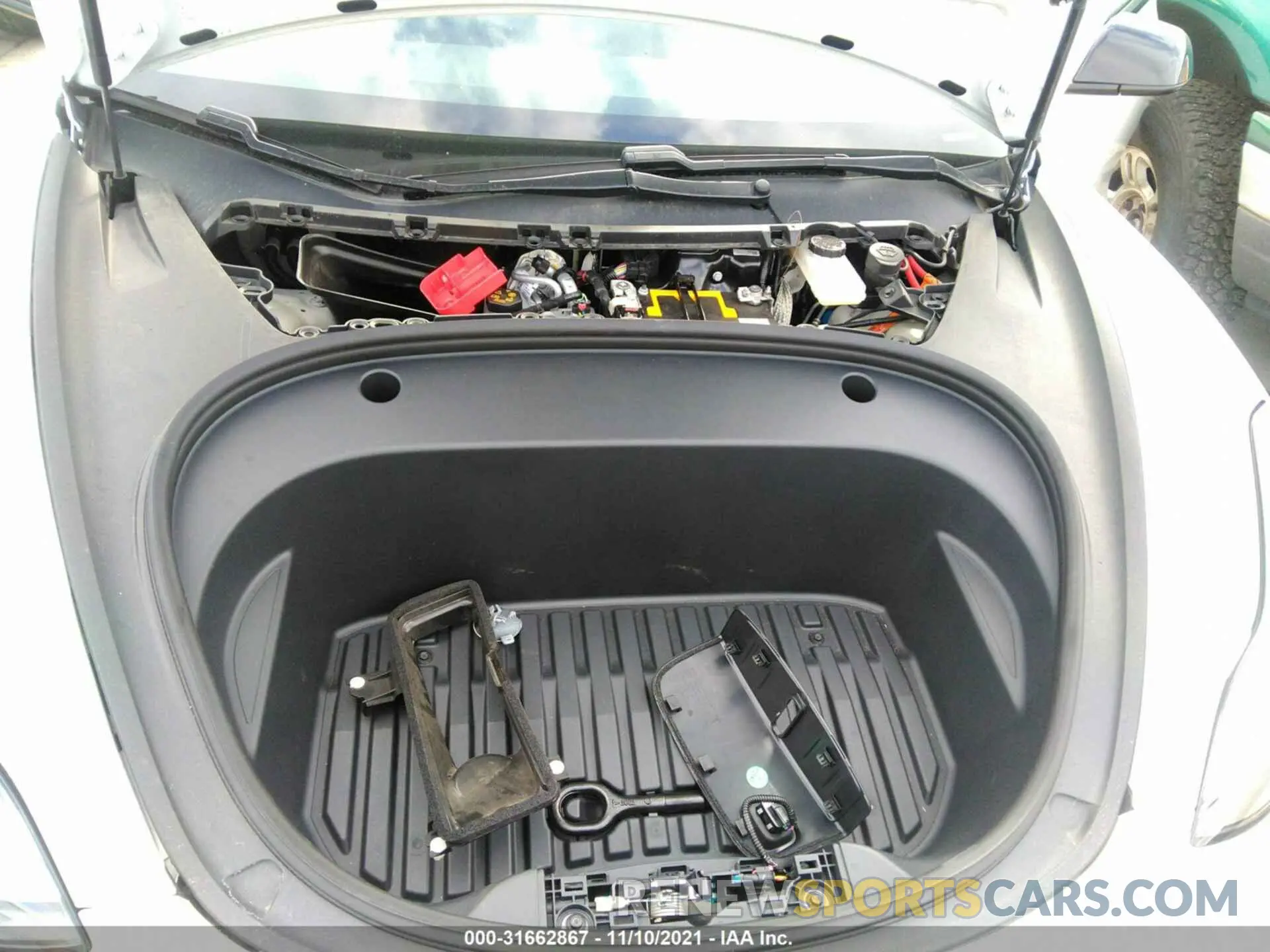 10 Photograph of a damaged car 5YJ3E1EB7MF852903 TESLA MODEL 3 2021