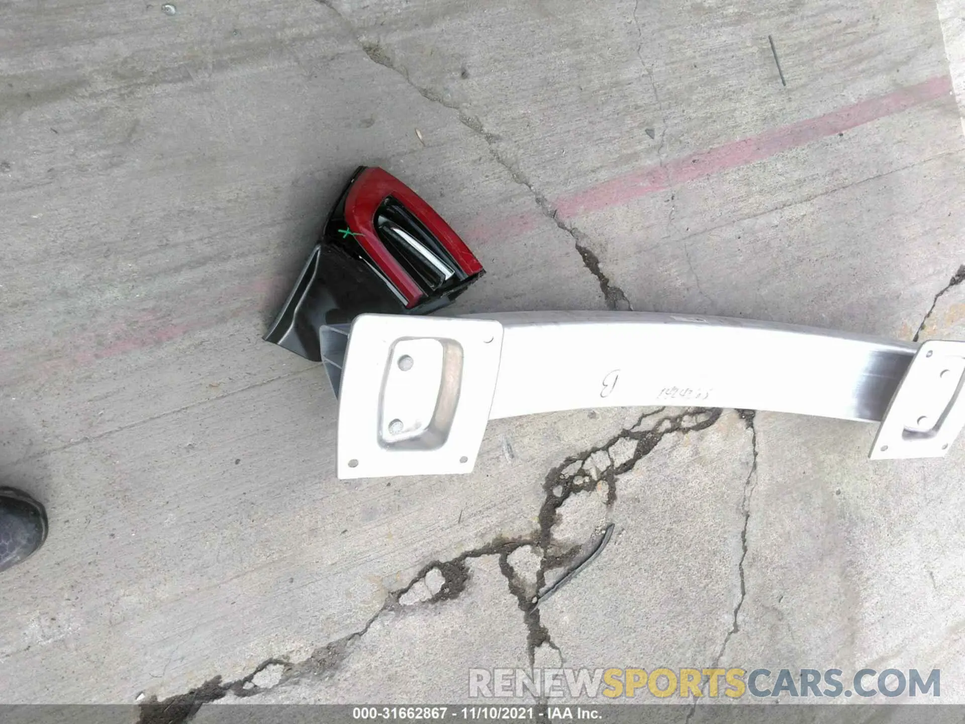 12 Photograph of a damaged car 5YJ3E1EB7MF852903 TESLA MODEL 3 2021