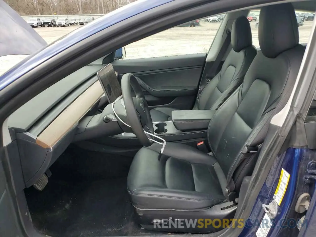 7 Photograph of a damaged car 5YJ3E1EB7MF853288 TESLA MODEL 3 2021