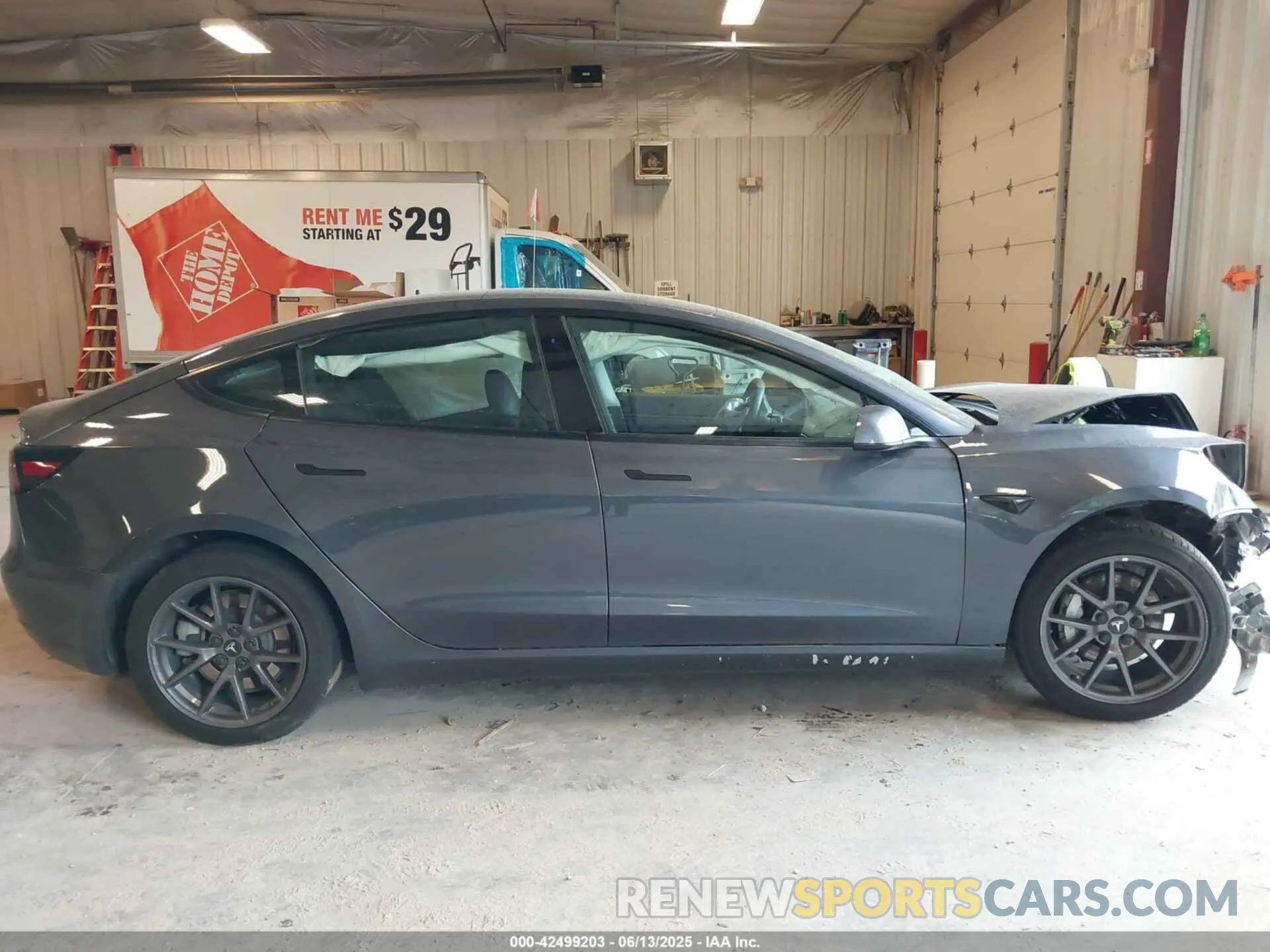 14 Photograph of a damaged car 5YJ3E1EB7MF869300 TESLA MODEL 3 2021