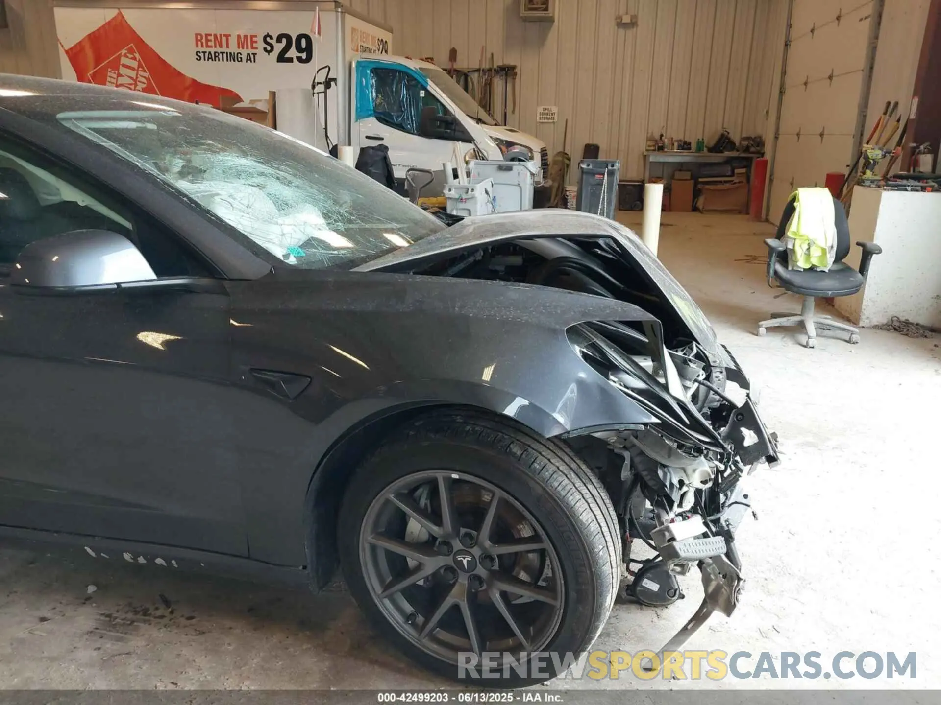 20 Photograph of a damaged car 5YJ3E1EB7MF869300 TESLA MODEL 3 2021