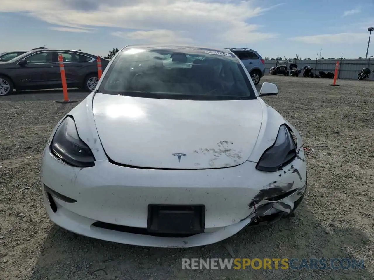 5 Фотография поврежденного автомобиля 5YJ3E1EB7MF874304 TESLA MODEL 3 2021