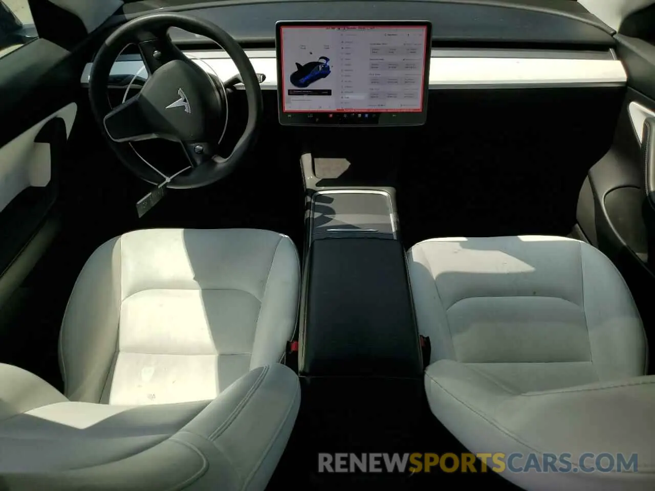 8 Photograph of a damaged car 5YJ3E1EB7MF878885 TESLA MODEL 3 2021