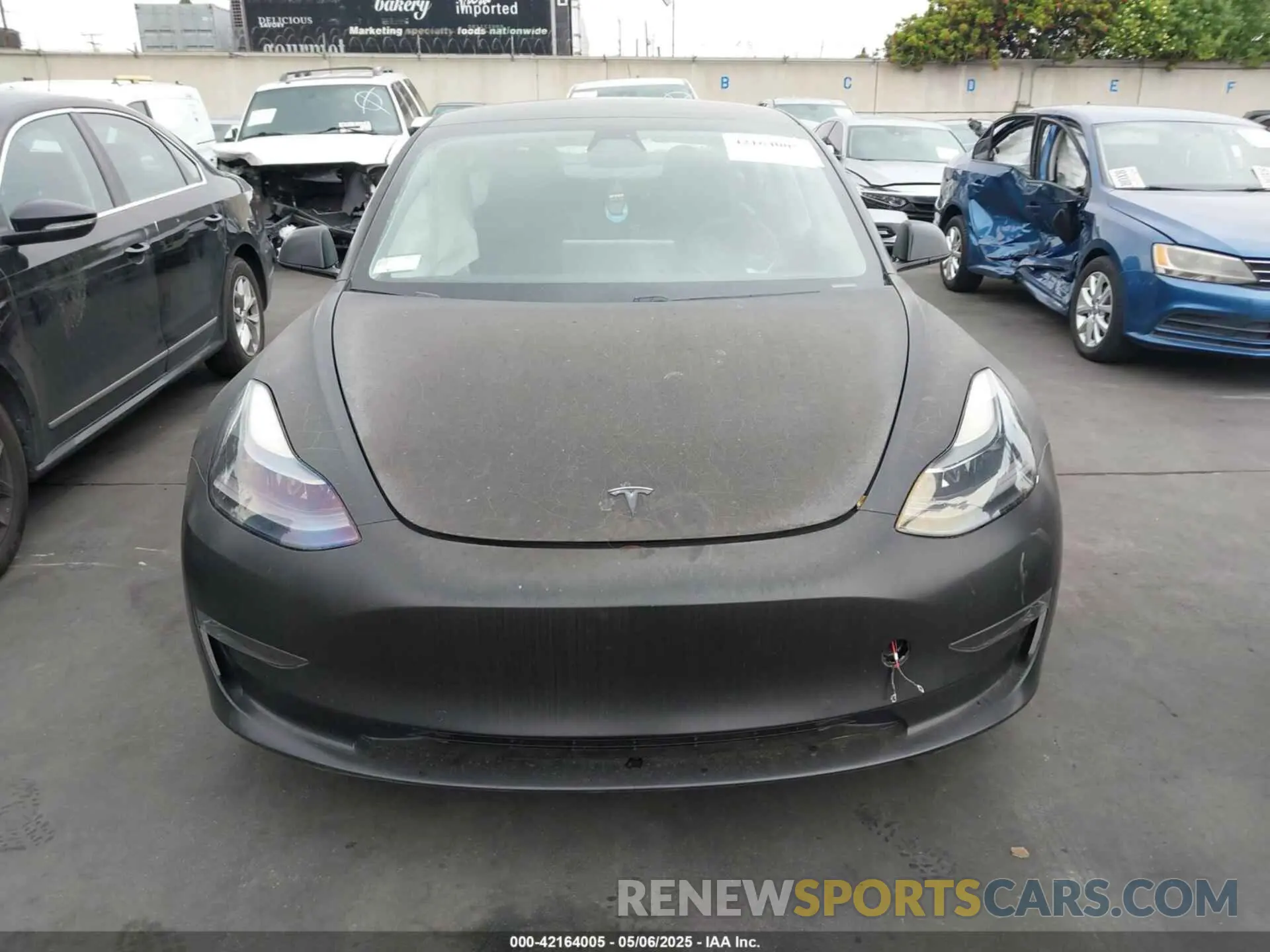 13 Фотография поврежденного автомобиля 5YJ3E1EB7MF879745 TESLA MODEL 3 2021