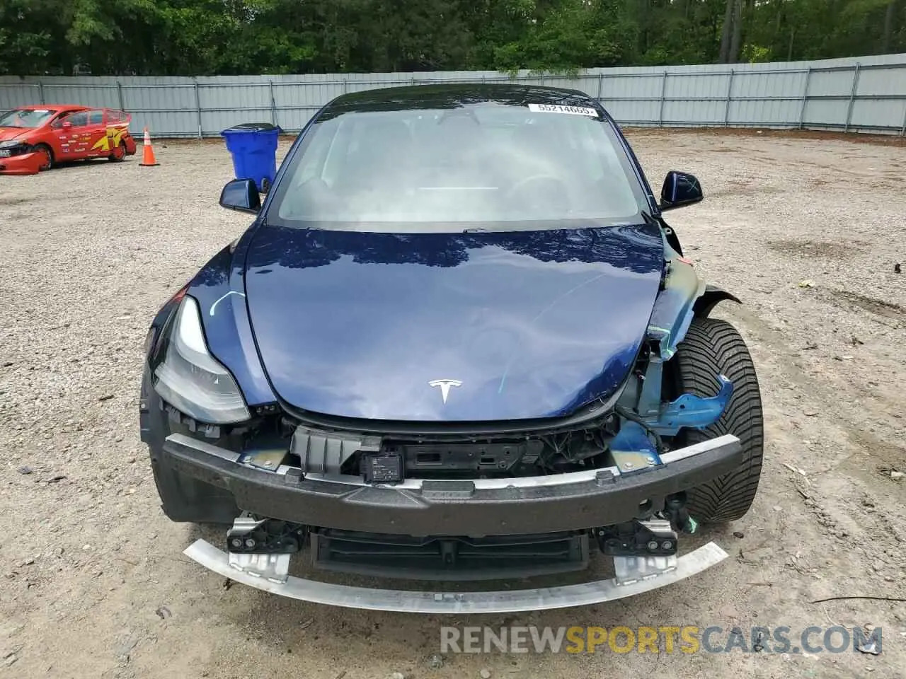5 Photograph of a damaged car 5YJ3E1EB7MF906605 TESLA MODEL 3 2021