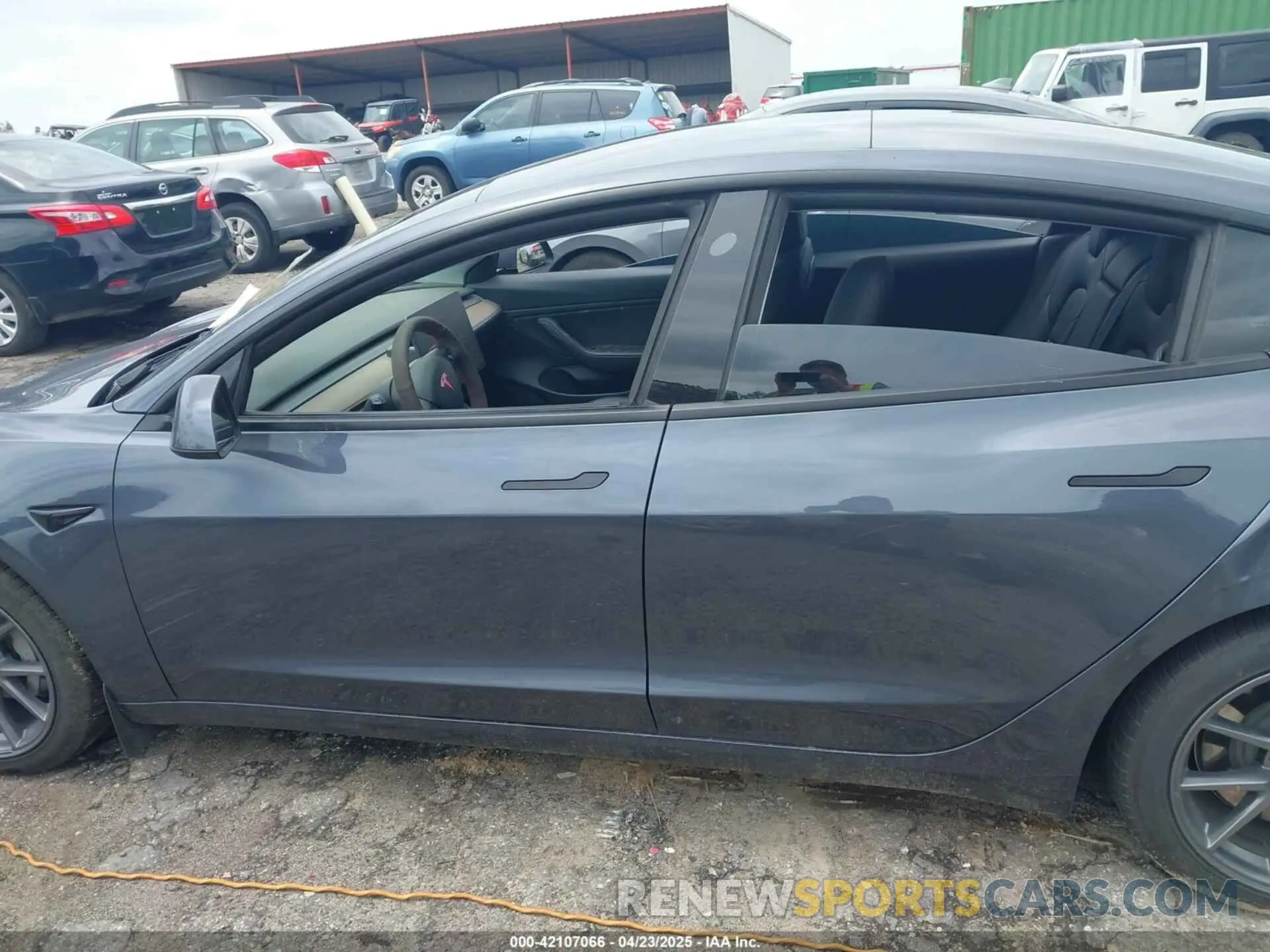 13 Фотография поврежденного автомобиля 5YJ3E1EB7MF923632 TESLA MODEL 3 2021