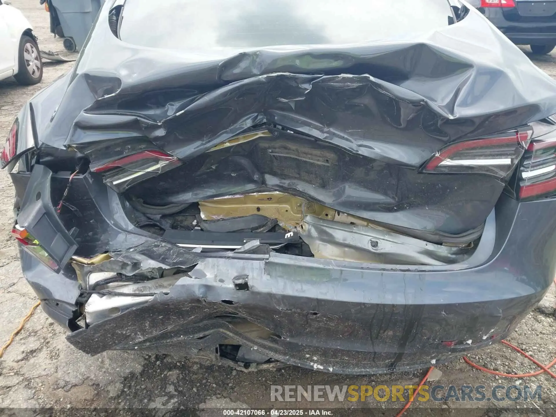 6 Фотография поврежденного автомобиля 5YJ3E1EB7MF923632 TESLA MODEL 3 2021