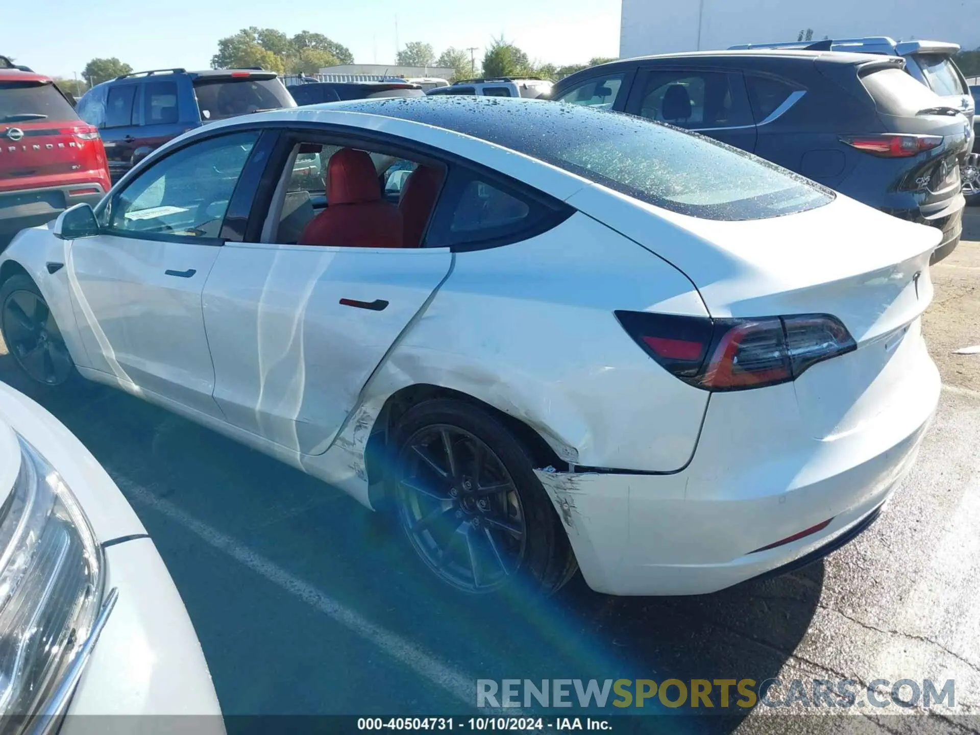 6 Фотография поврежденного автомобиля 5YJ3E1EB7MF974757 TESLA MODEL 3 2021