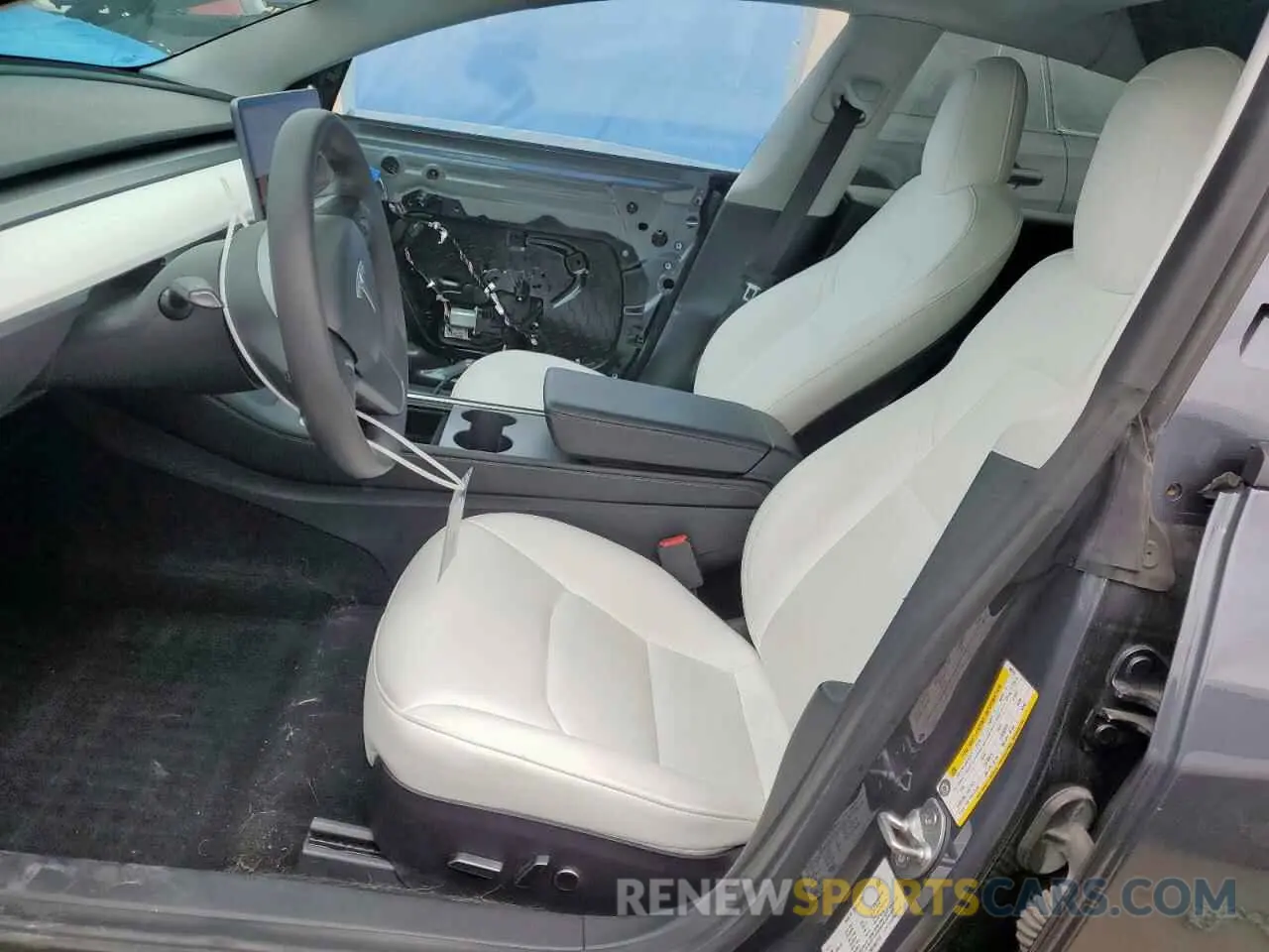 7 Photograph of a damaged car 5YJ3E1EB7MF980705 TESLA MODEL 3 2021