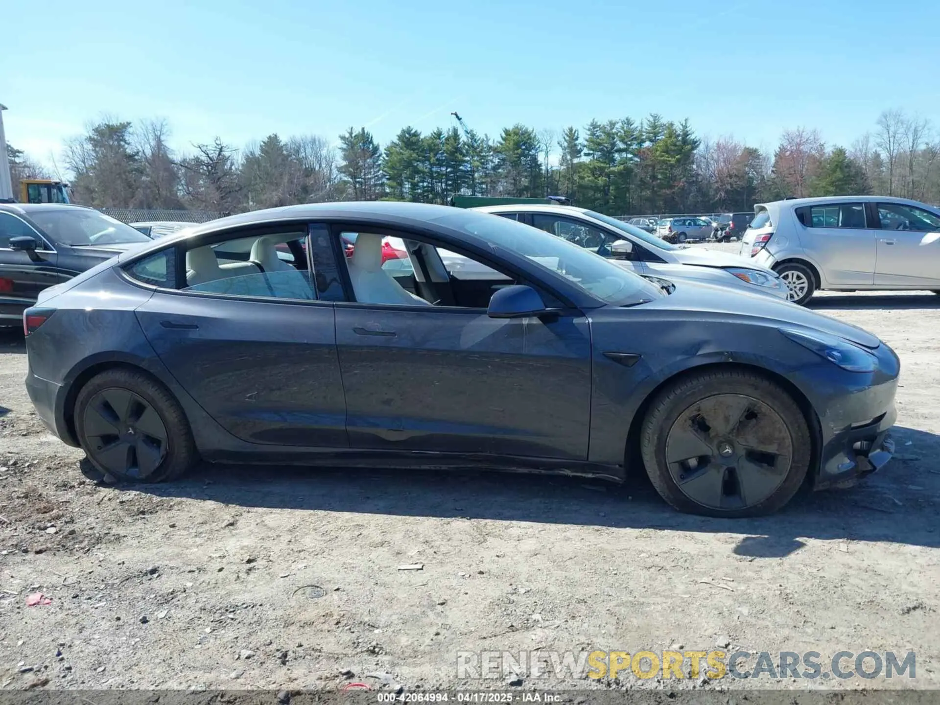 13 Фотография поврежденного автомобиля 5YJ3E1EB7MF981272 TESLA MODEL 3 2021