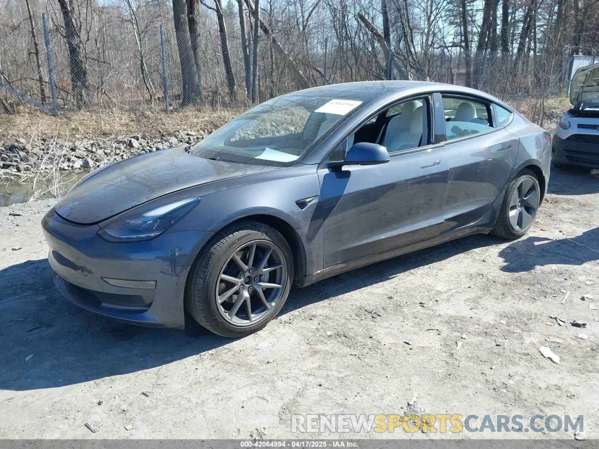 2 Фотография поврежденного автомобиля 5YJ3E1EB7MF981272 TESLA MODEL 3 2021