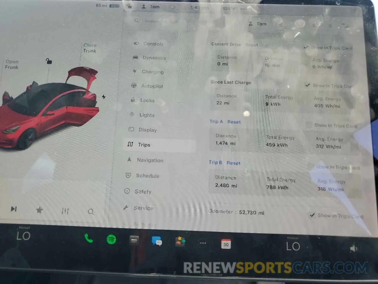 9 Фотография поврежденного автомобиля 5YJ3E1EB8MF002259 TESLA MODEL 3 2021
