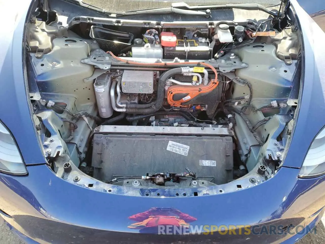 11 Фотография поврежденного автомобиля 5YJ3E1EB8MF003072 TESLA MODEL 3 2021