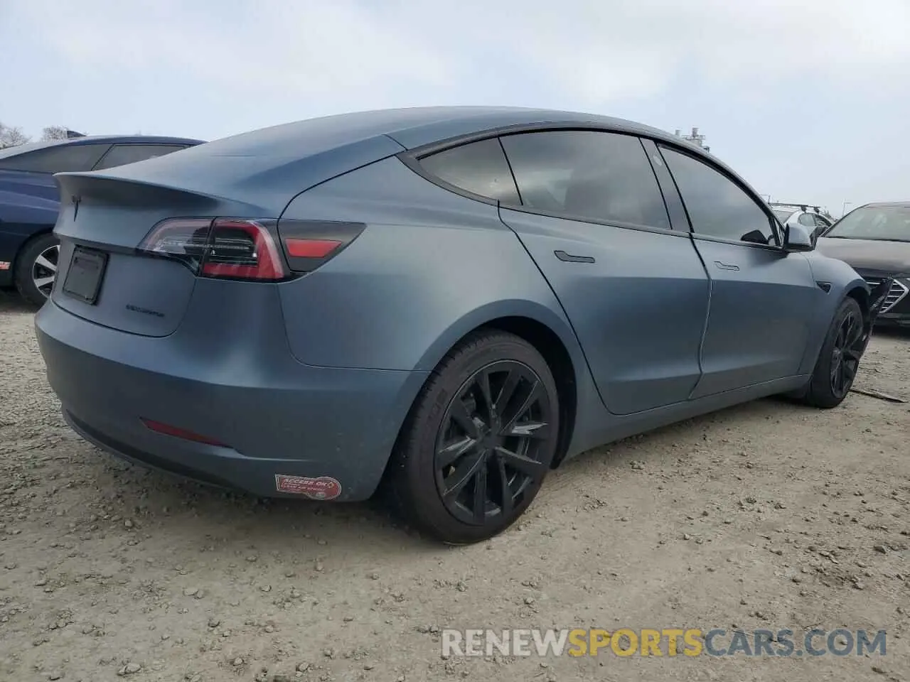 3 Фотография поврежденного автомобиля 5YJ3E1EB8MF006859 TESLA MODEL 3 2021
