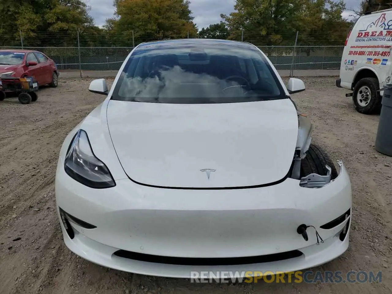 5 Photograph of a damaged car 5YJ3E1EB8MF034080 TESLA MODEL 3 2021