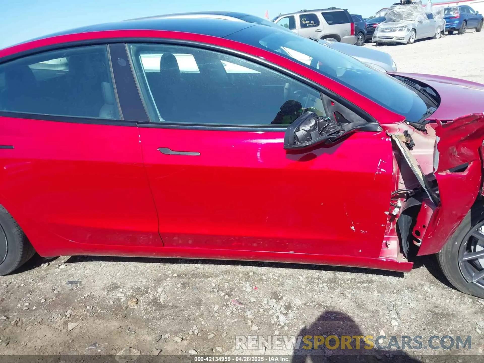 13 Photograph of a damaged car 5YJ3E1EB8MF034886 TESLA MODEL 3 2021
