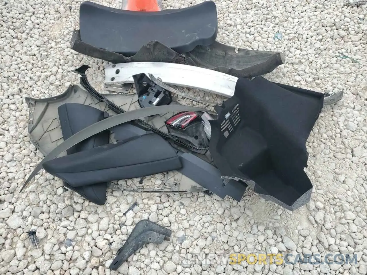 12 Photograph of a damaged car 5YJ3E1EB8MF079732 TESLA MODEL 3 2021