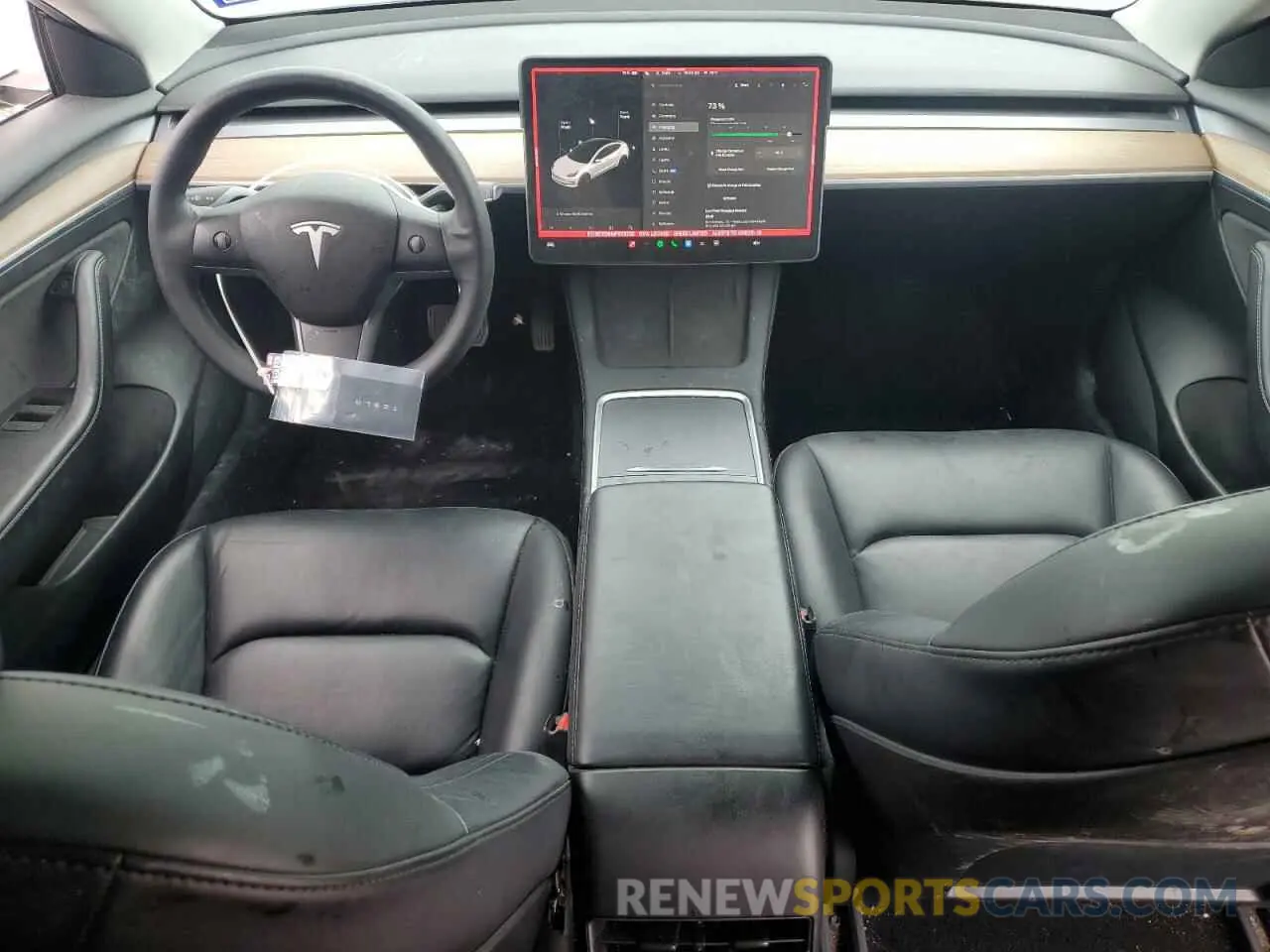 8 Photograph of a damaged car 5YJ3E1EB8MF079732 TESLA MODEL 3 2021