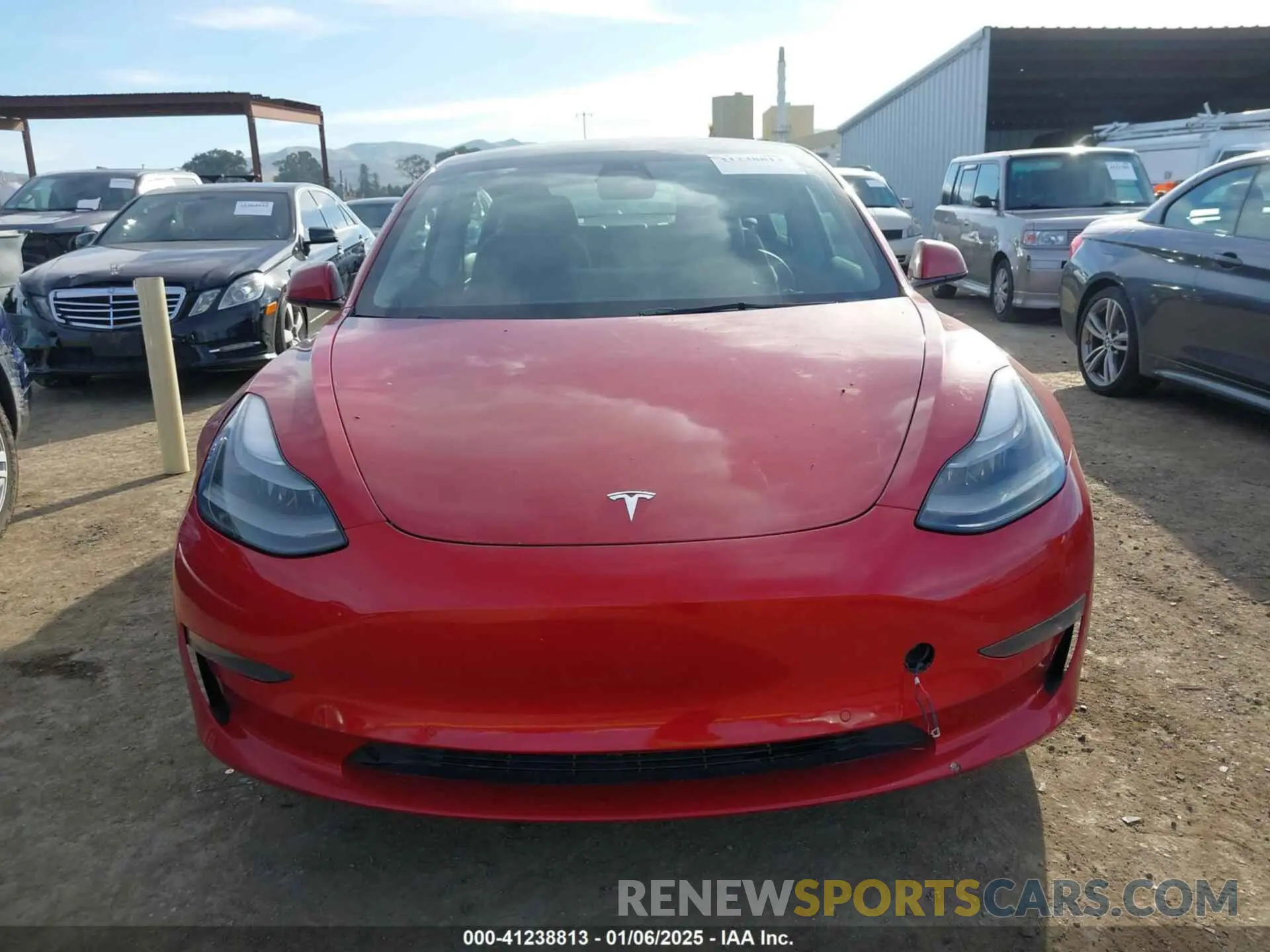 12 Photograph of a damaged car 5YJ3E1EB8MF085854 TESLA MODEL 3 2021
