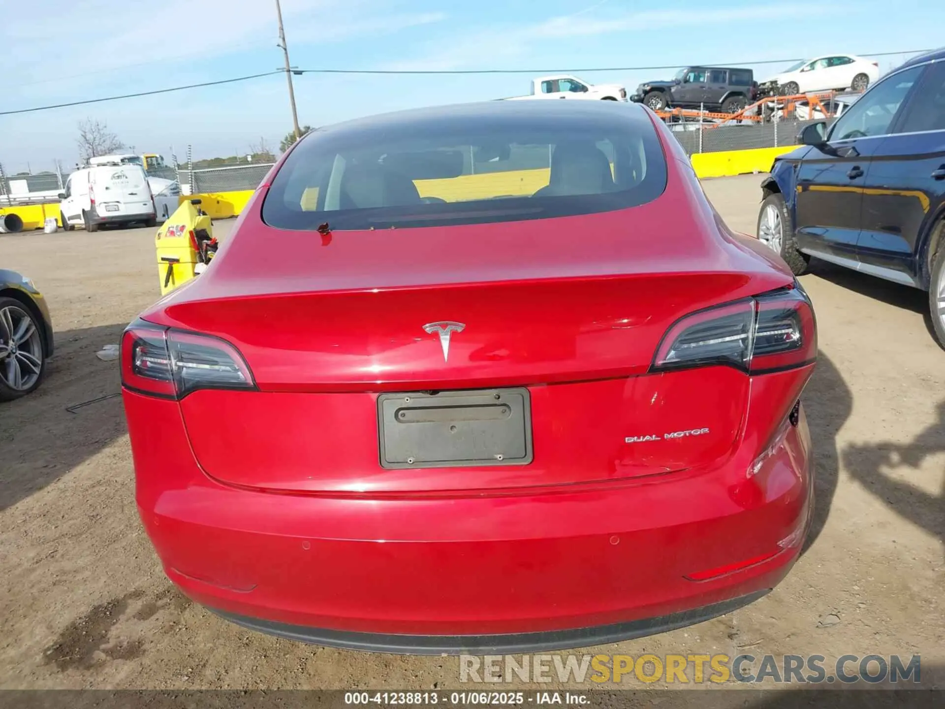 16 Photograph of a damaged car 5YJ3E1EB8MF085854 TESLA MODEL 3 2021