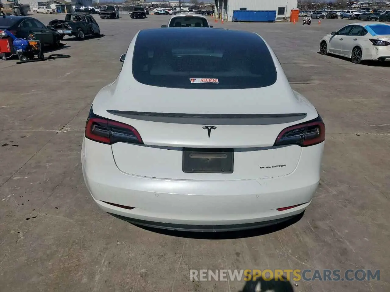 6 Фотография поврежденного автомобиля 5YJ3E1EB8MF852781 TESLA MODEL 3 2021
