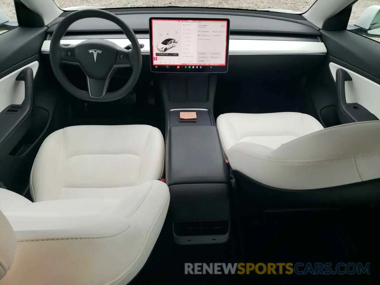 8 Photograph of a damaged car 5YJ3E1EB8MF852831 TESLA MODEL 3 2021
