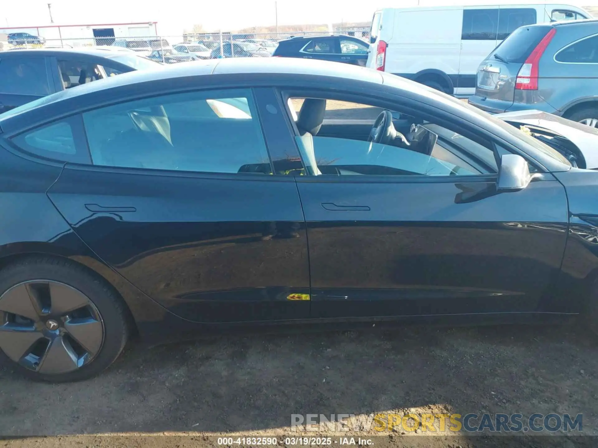 14 Фотография поврежденного автомобиля 5YJ3E1EB8MF855227 TESLA MODEL 3 2021