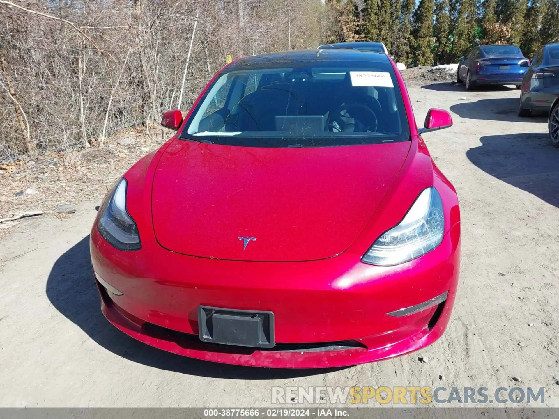 6 Фотография поврежденного автомобиля 5YJ3E1EB8MF858936 TESLA MODEL 3 2021