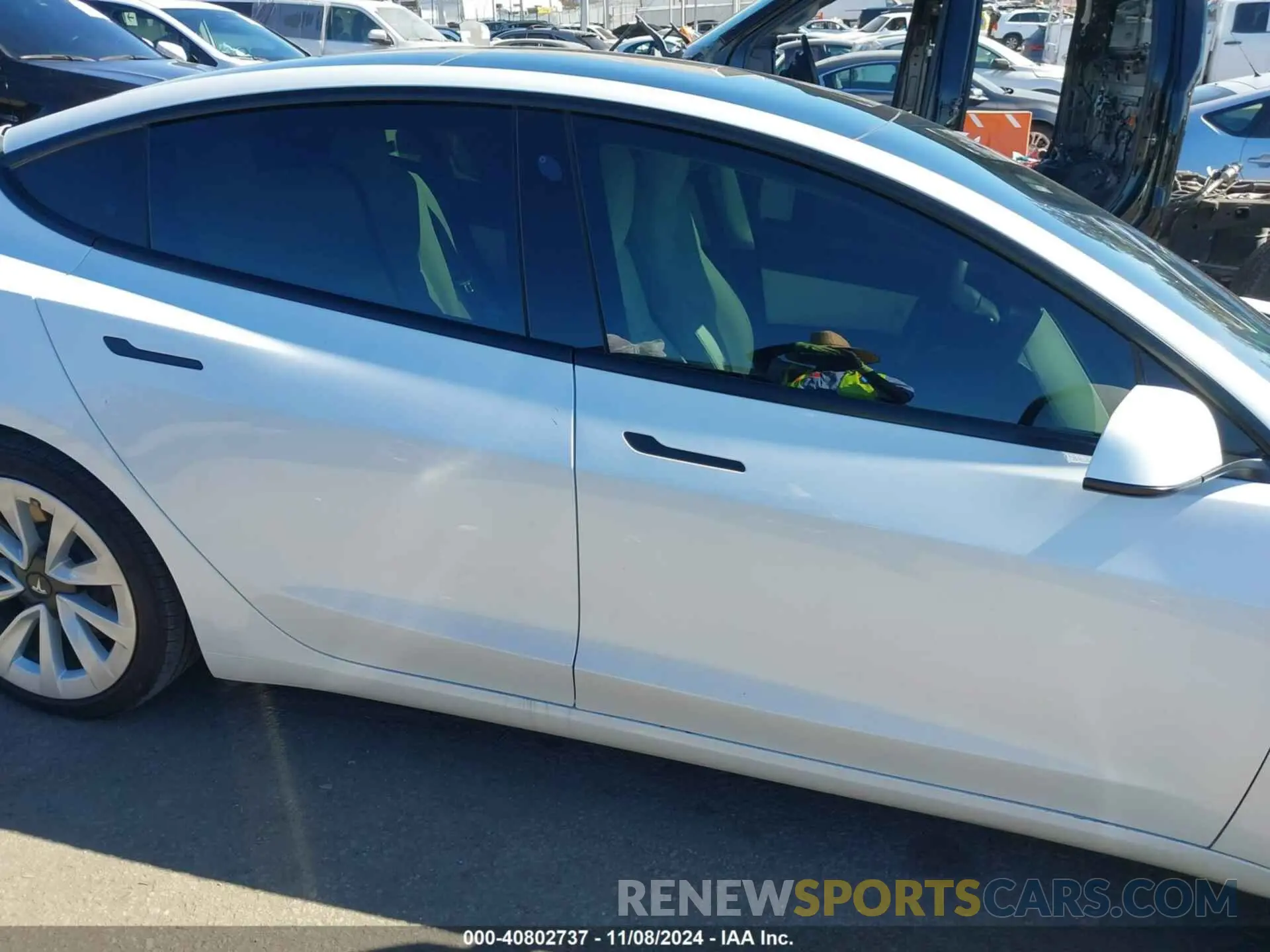 14 Photograph of a damaged car 5YJ3E1EB8MF868916 TESLA MODEL 3 2021