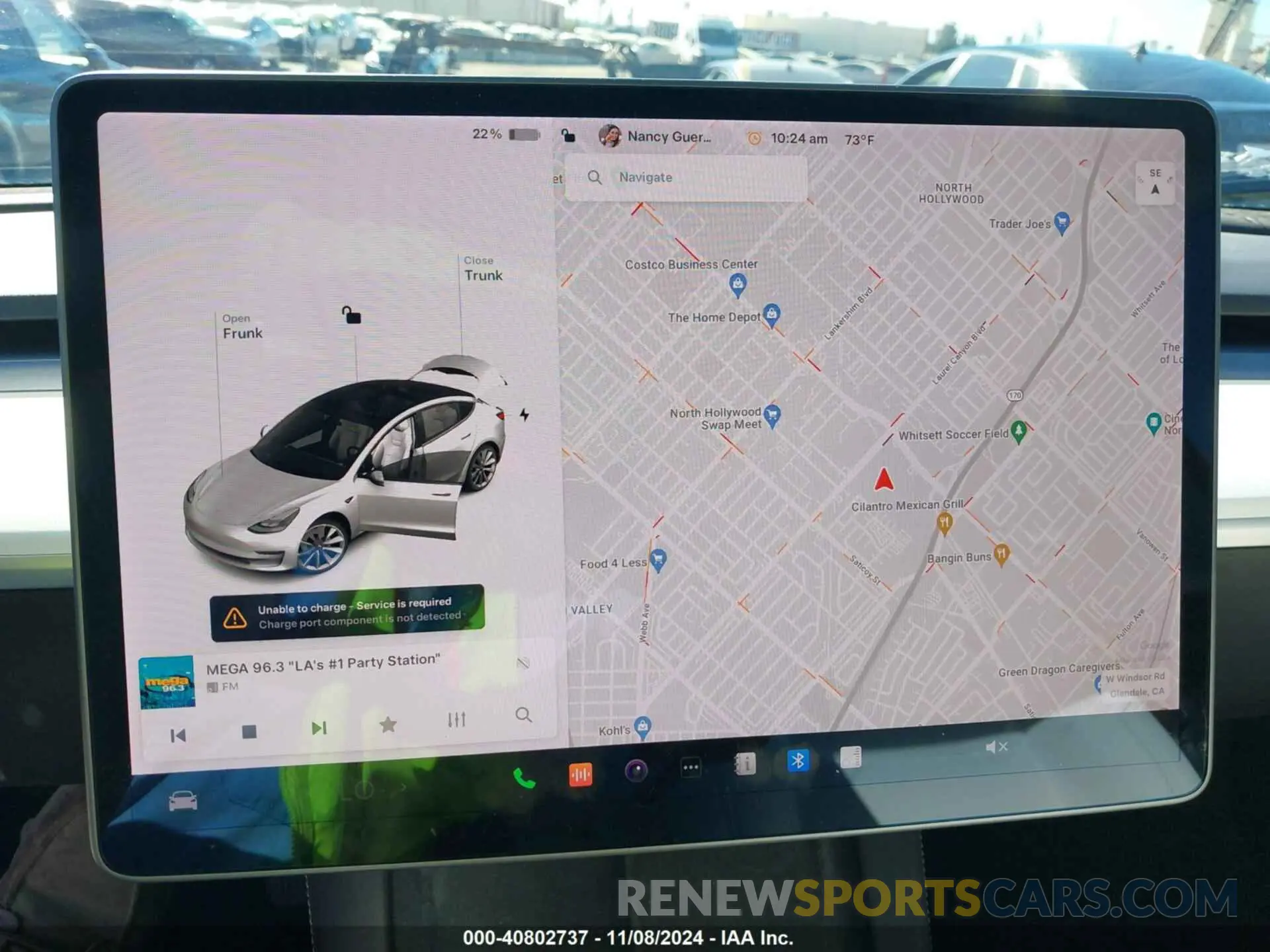19 Photograph of a damaged car 5YJ3E1EB8MF868916 TESLA MODEL 3 2021