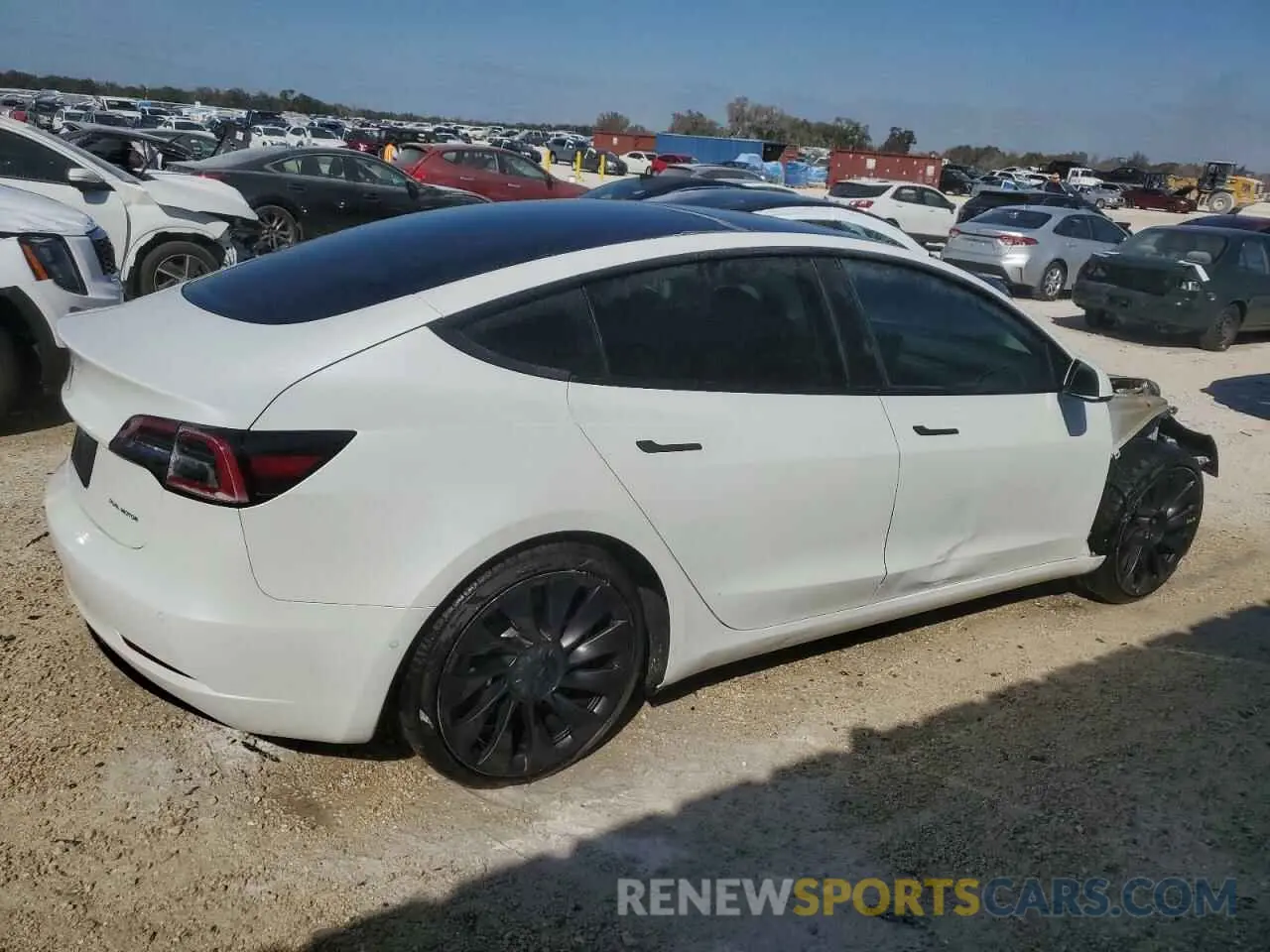3 Фотография поврежденного автомобиля 5YJ3E1EB8MF902160 TESLA MODEL 3 2021