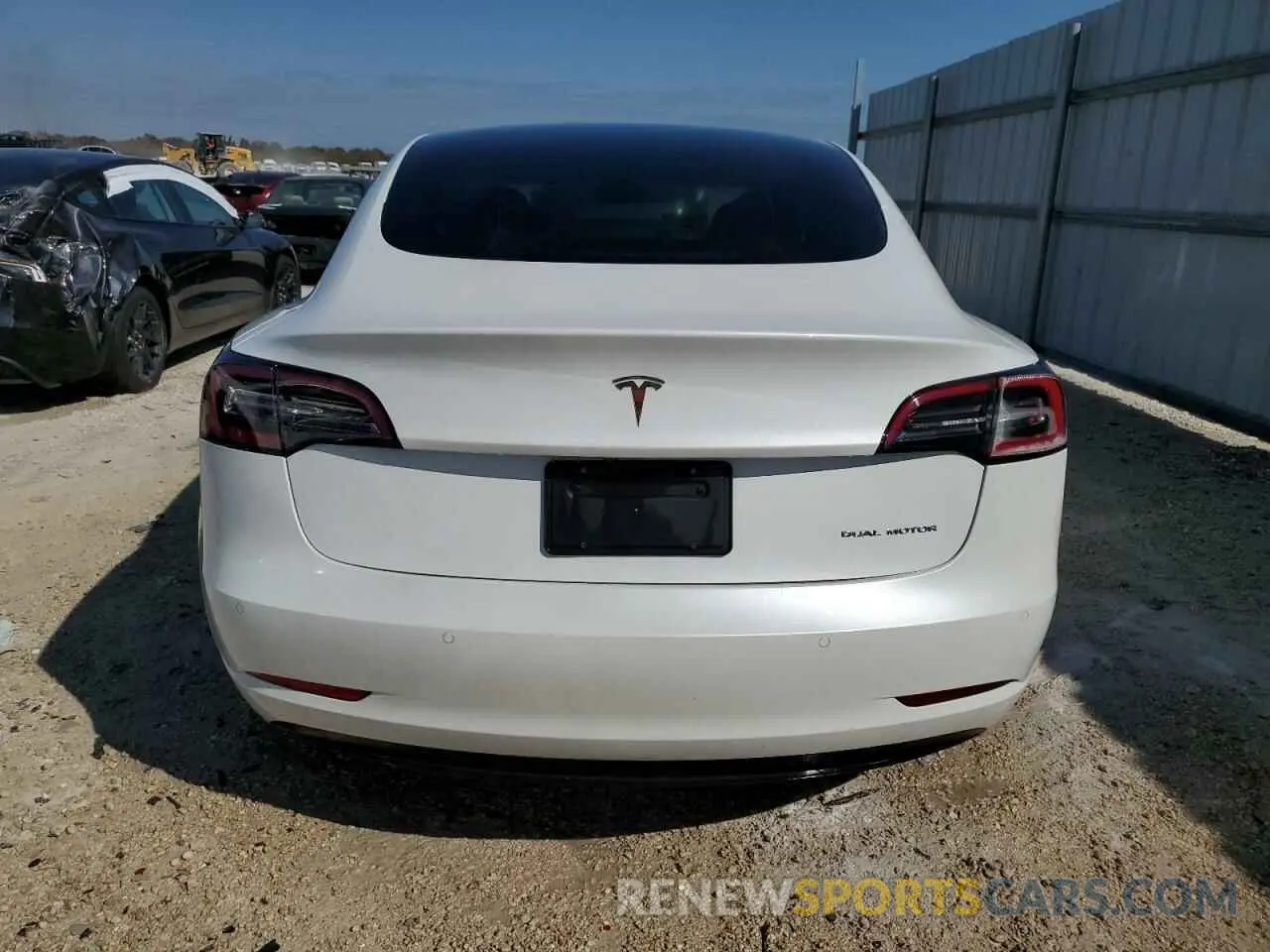 6 Фотография поврежденного автомобиля 5YJ3E1EB8MF902160 TESLA MODEL 3 2021