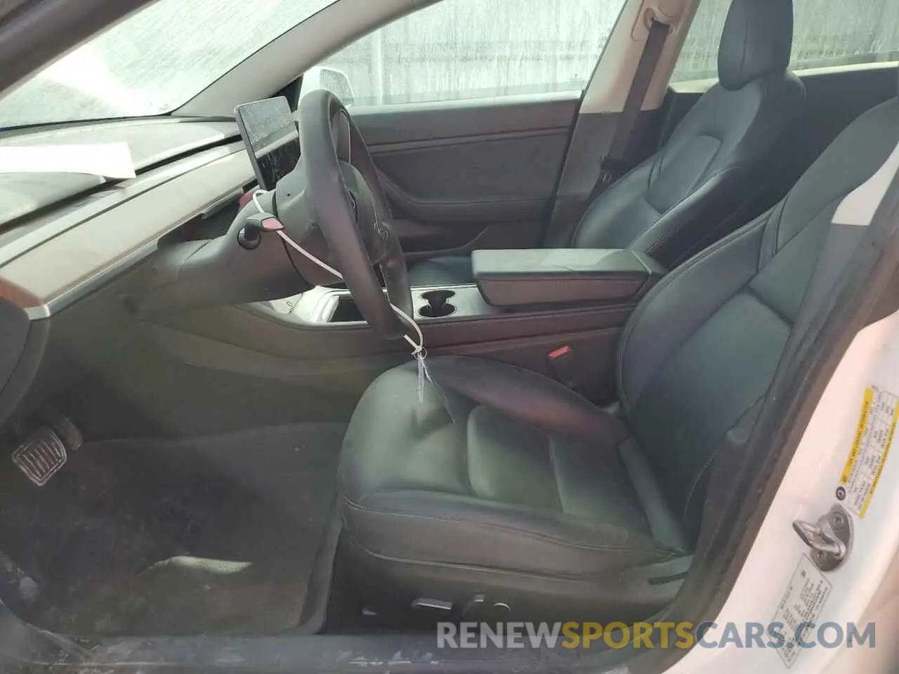 7 Фотография поврежденного автомобиля 5YJ3E1EB8MF902160 TESLA MODEL 3 2021