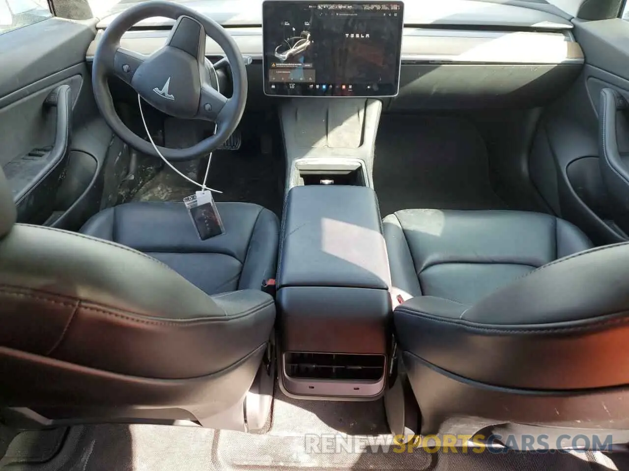 8 Фотография поврежденного автомобиля 5YJ3E1EB8MF902160 TESLA MODEL 3 2021