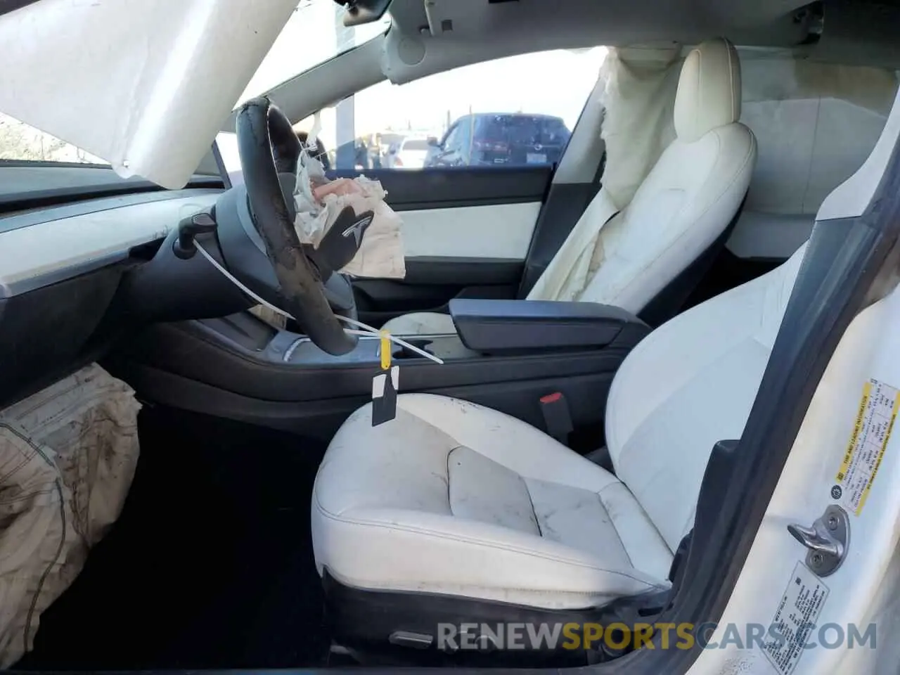 7 Photograph of a damaged car 5YJ3E1EB8MF937782 TESLA MODEL 3 2021