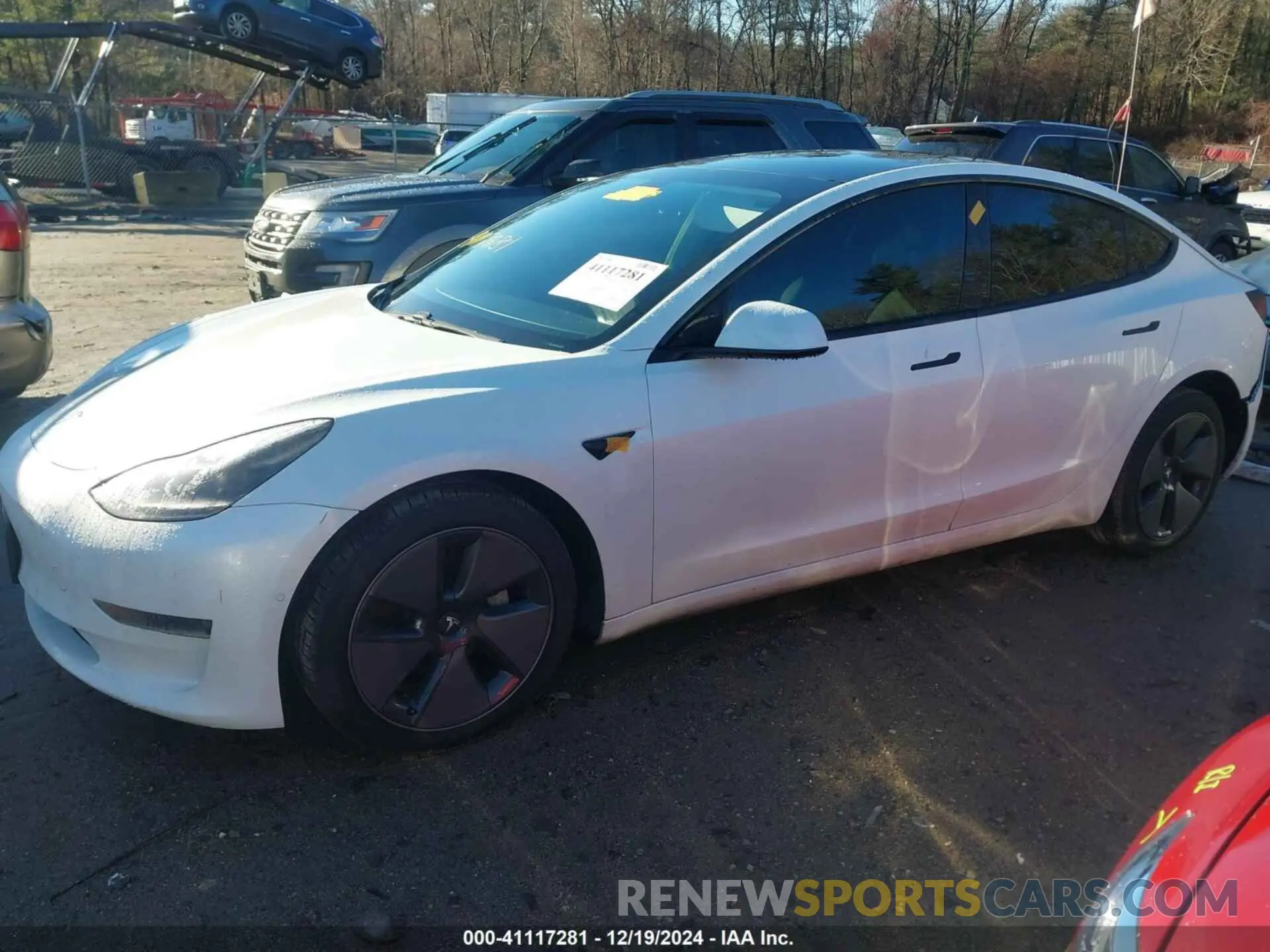 14 Photograph of a damaged car 5YJ3E1EB8MF938026 TESLA MODEL 3 2021