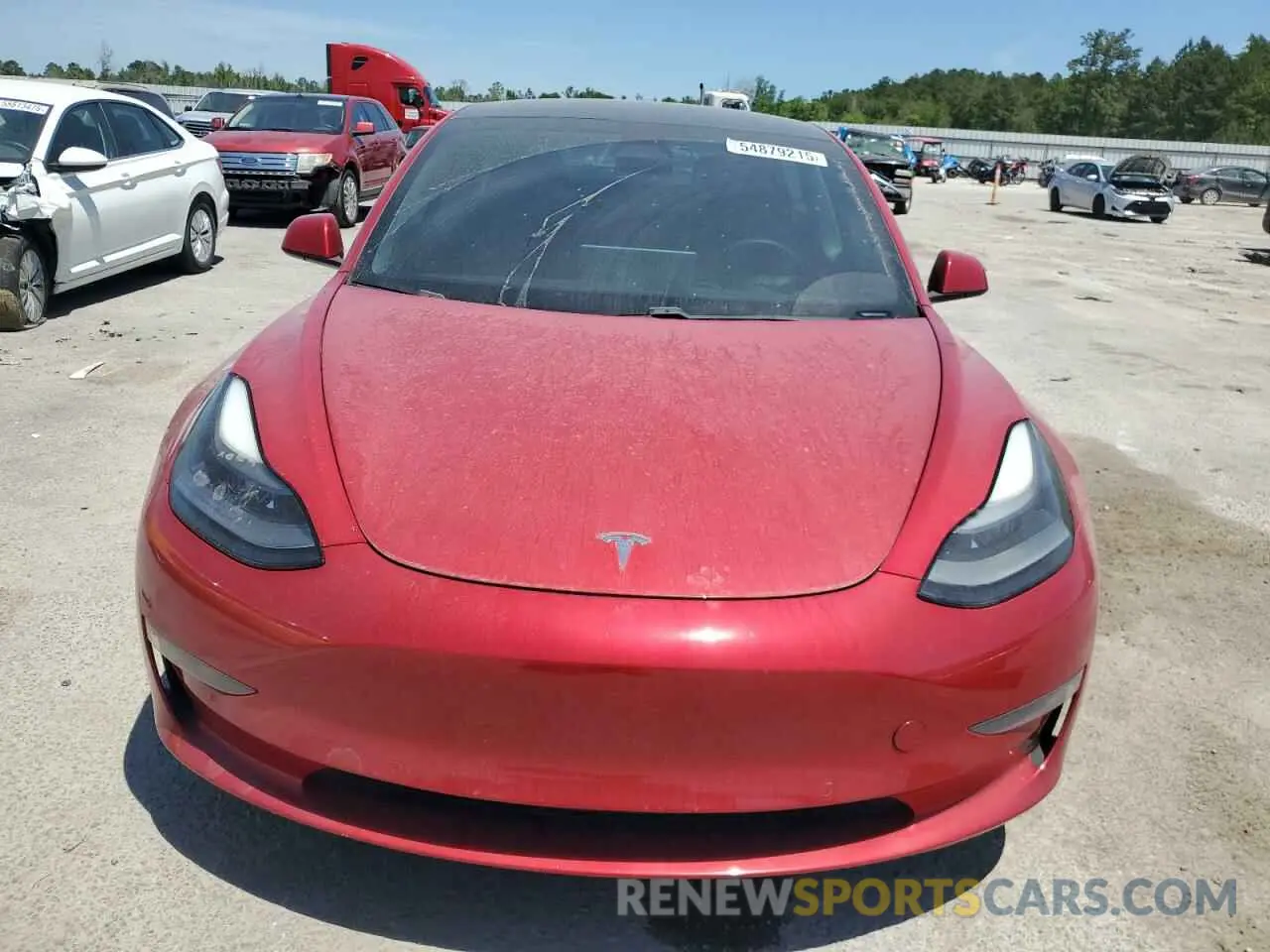 5 Photograph of a damaged car 5YJ3E1EB8MF979773 TESLA MODEL 3 2021