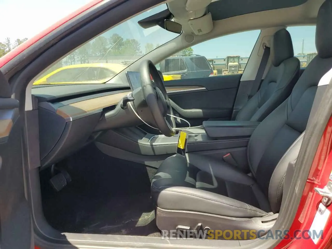 7 Photograph of a damaged car 5YJ3E1EB8MF979773 TESLA MODEL 3 2021