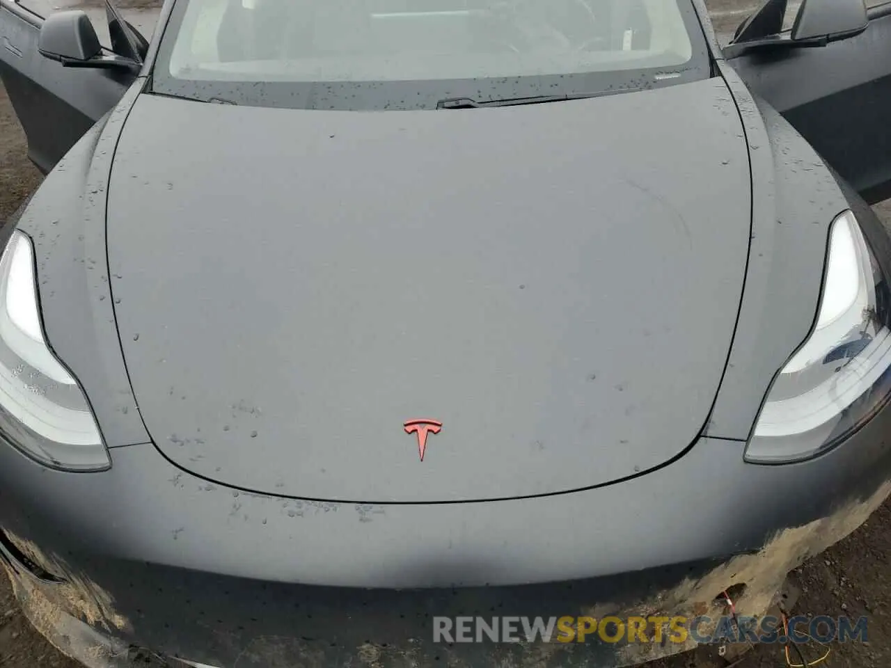 12 Фотография поврежденного автомобиля 5YJ3E1EB8MF983905 TESLA MODEL 3 2021