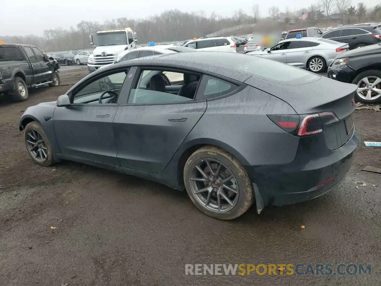 2 Фотография поврежденного автомобиля 5YJ3E1EB8MF983905 TESLA MODEL 3 2021