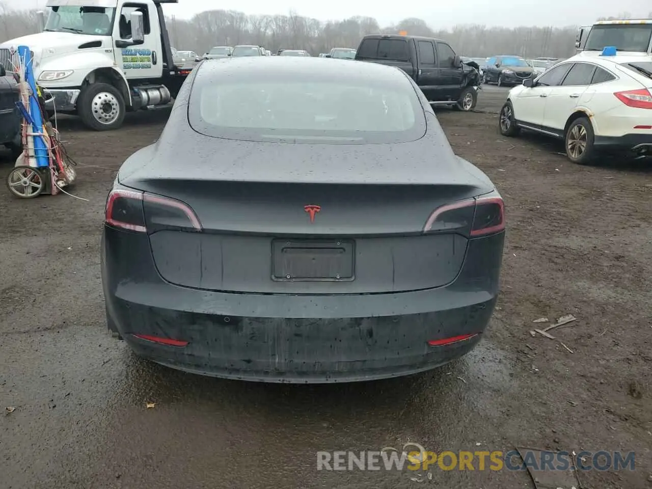 6 Фотография поврежденного автомобиля 5YJ3E1EB8MF983905 TESLA MODEL 3 2021