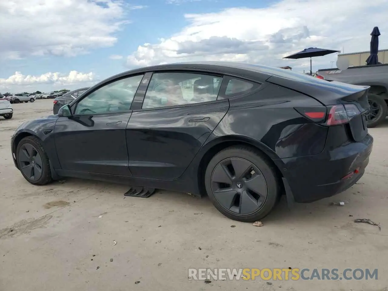 2 Фотография поврежденного автомобиля 5YJ3E1EB9MF006708 TESLA MODEL 3 2021
