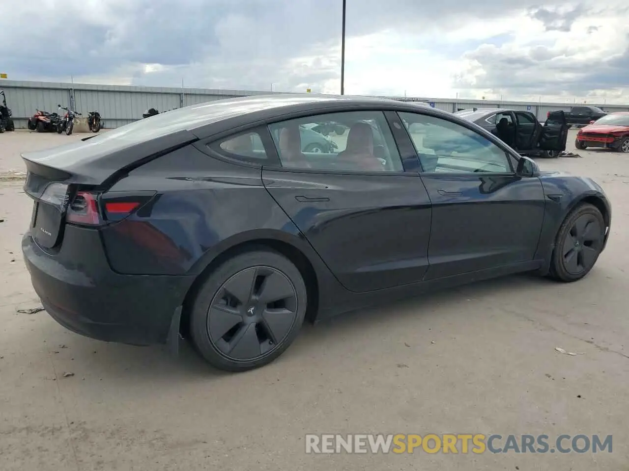 3 Фотография поврежденного автомобиля 5YJ3E1EB9MF006708 TESLA MODEL 3 2021