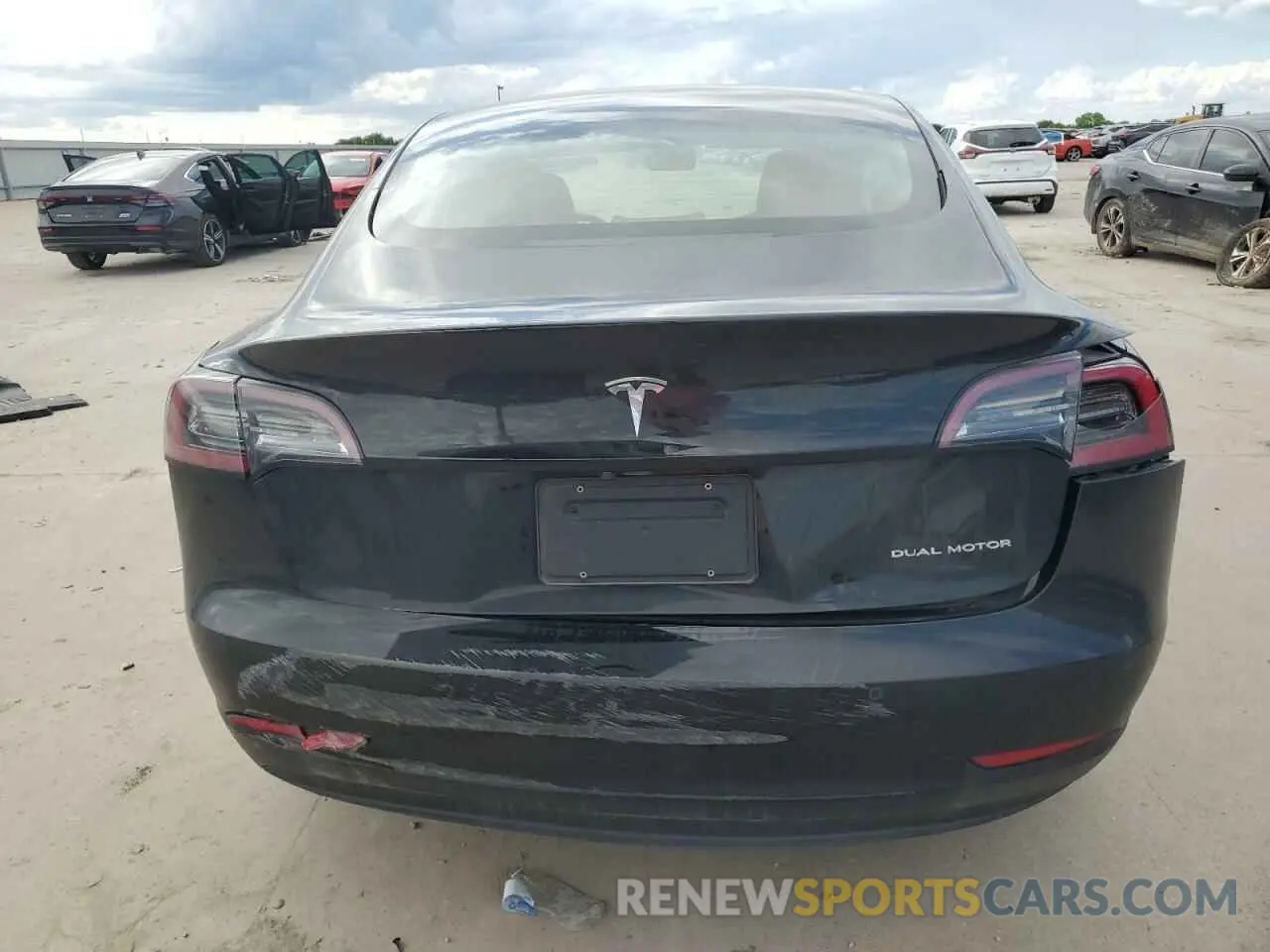 6 Фотография поврежденного автомобиля 5YJ3E1EB9MF006708 TESLA MODEL 3 2021