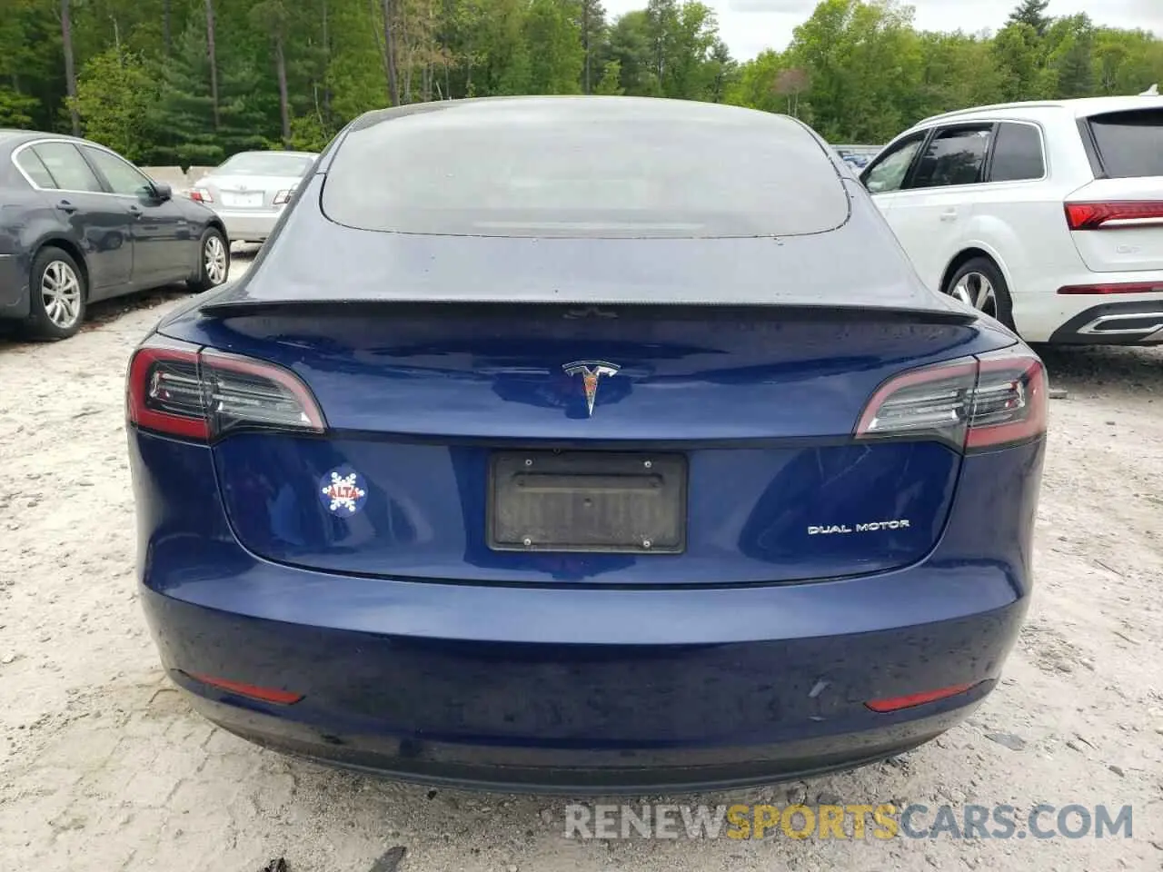 6 Photograph of a damaged car 5YJ3E1EB9MF032550 TESLA MODEL 3 2021