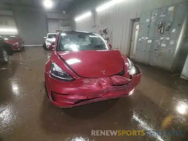 13 Photograph of a damaged car 5YJ3E1EB9MF046321 TESLA MODEL 3 2021