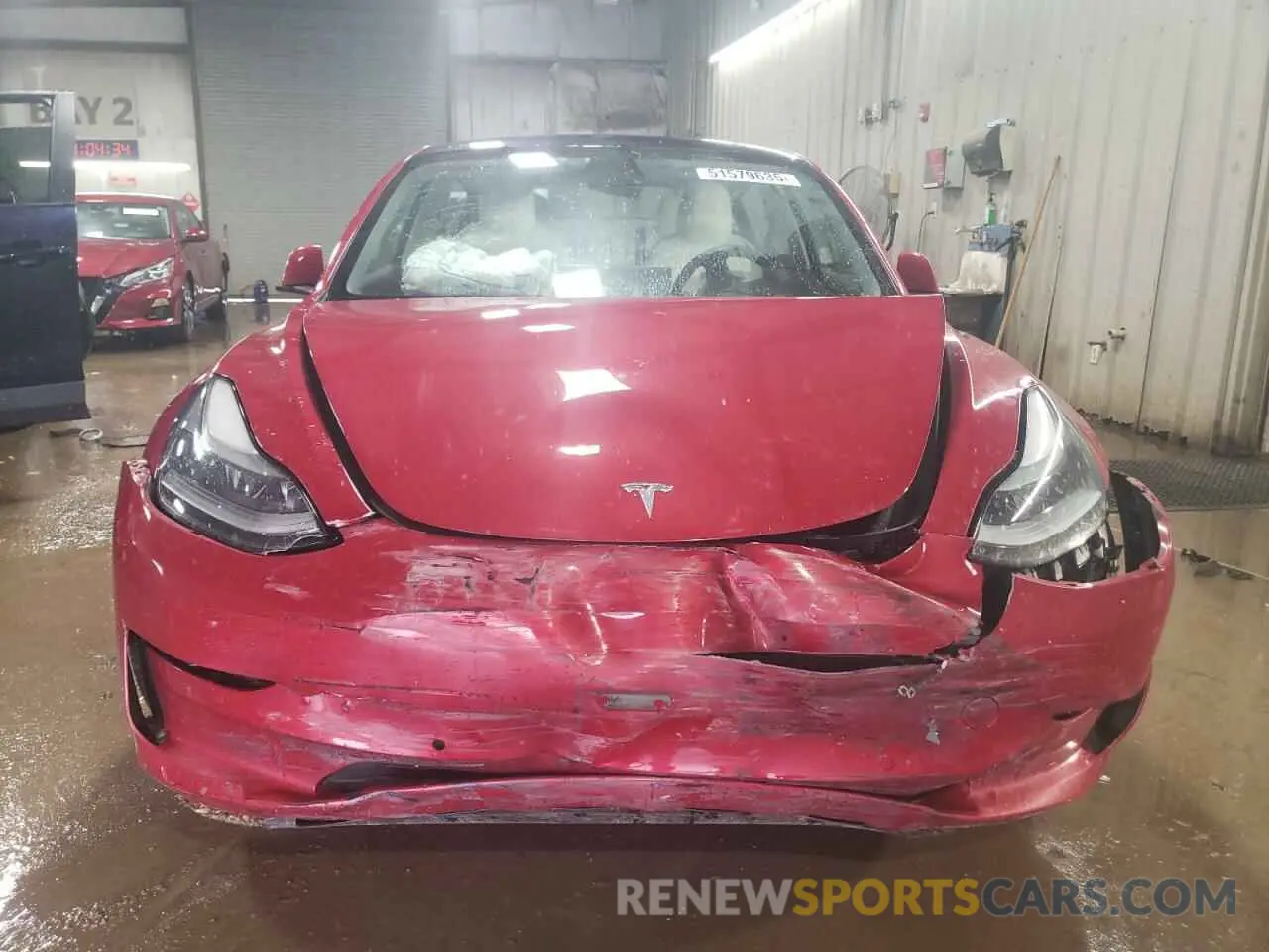 5 Photograph of a damaged car 5YJ3E1EB9MF046321 TESLA MODEL 3 2021
