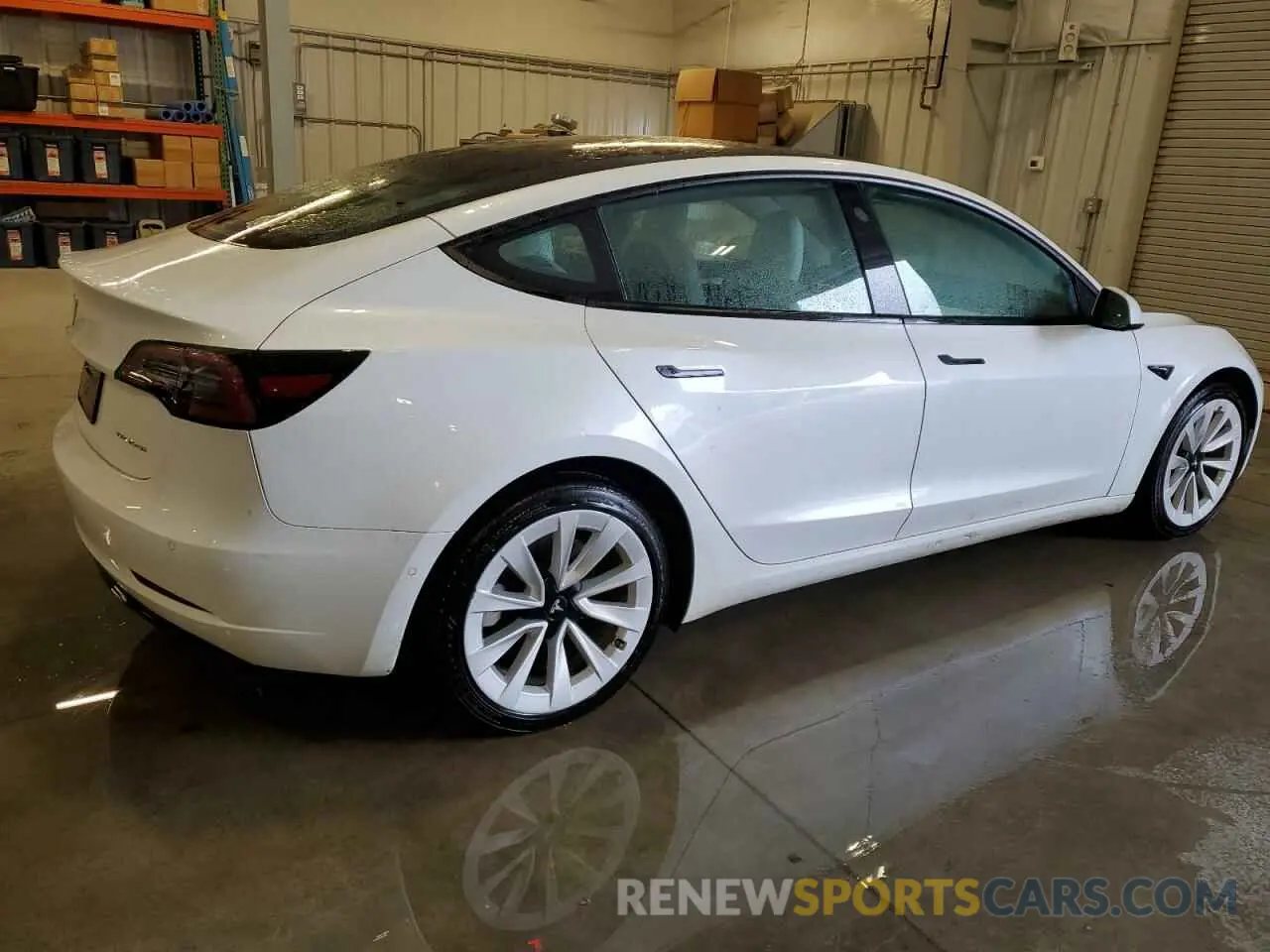 3 Фотография поврежденного автомобиля 5YJ3E1EB9MF046898 TESLA MODEL 3 2021