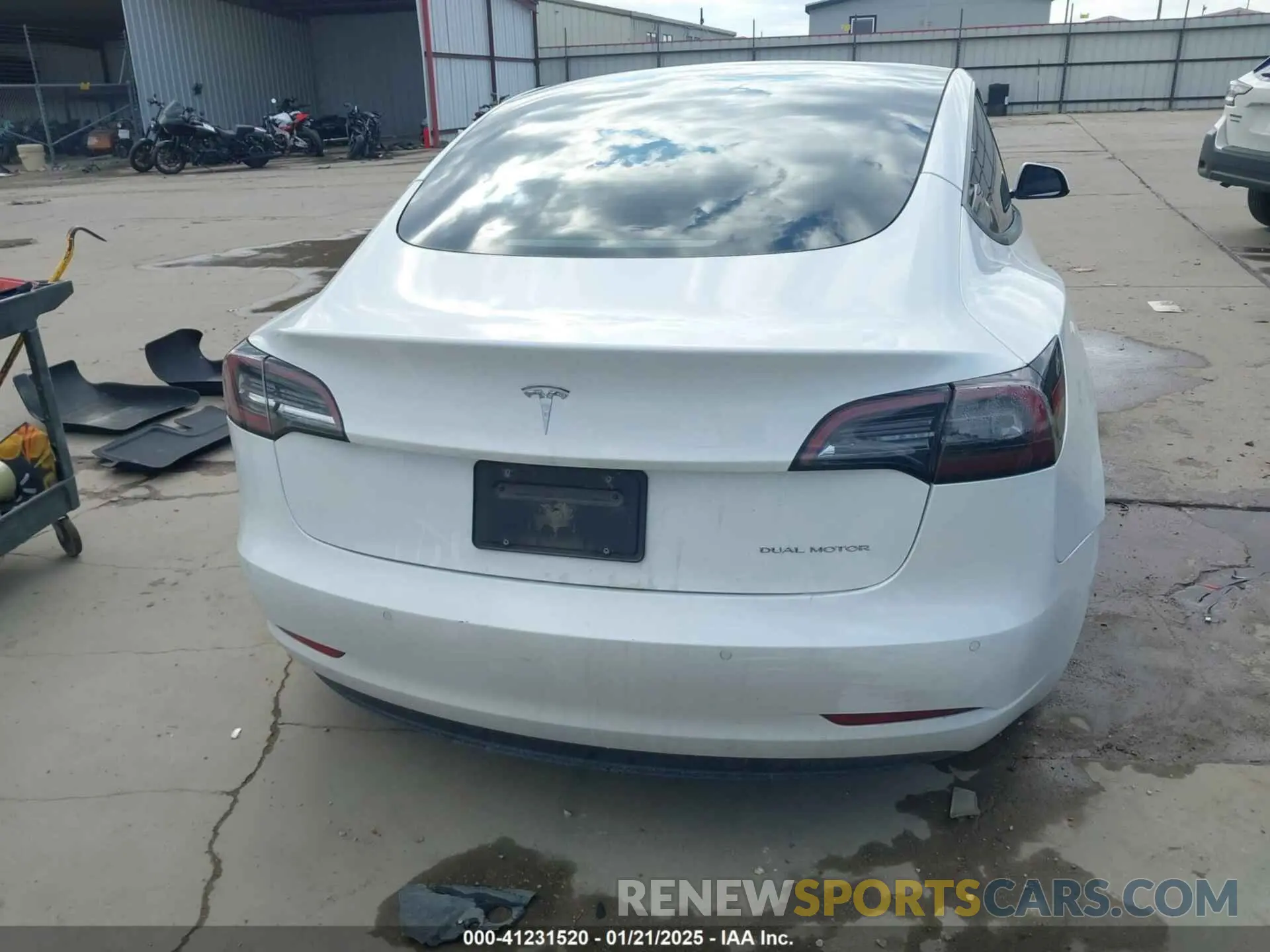 15 Фотография поврежденного автомобиля 5YJ3E1EB9MF059554 TESLA MODEL 3 2021